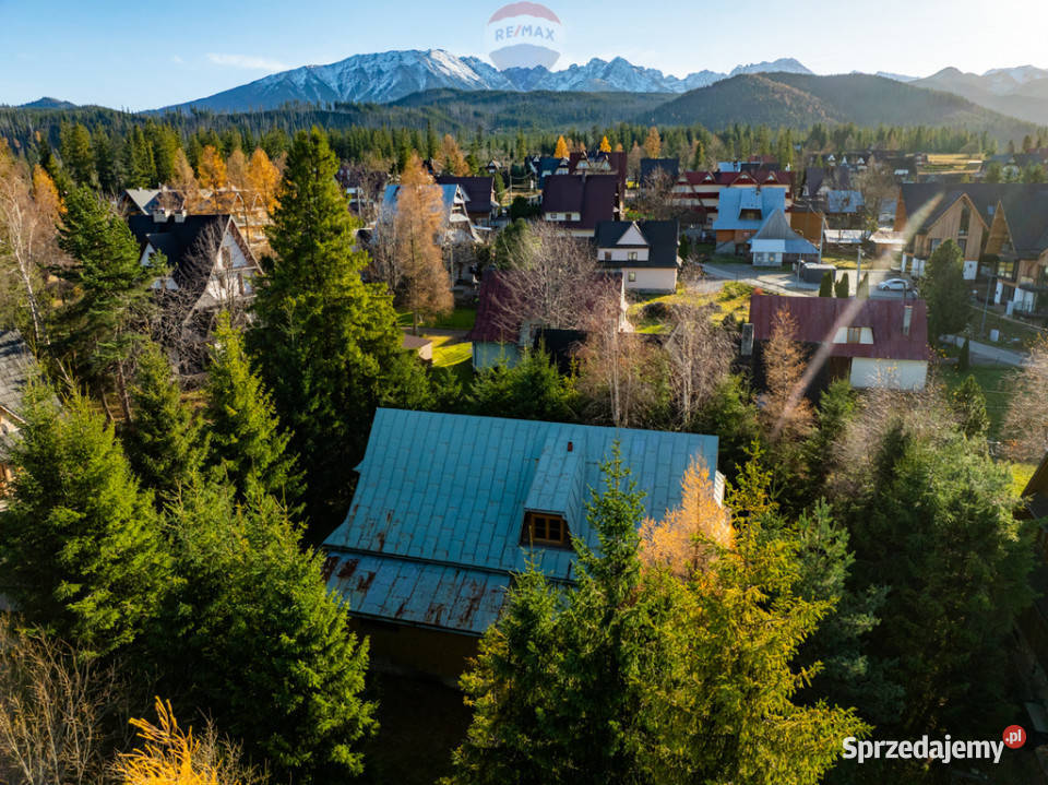 Dom w Zakopanem z projektem przebudowy Zakopane