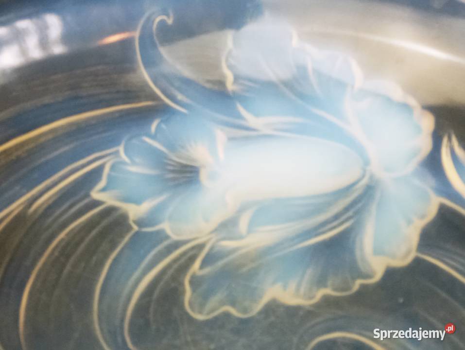 Miska na owoce Szkło opalizujące Verlys Orchidee Nowa Sól