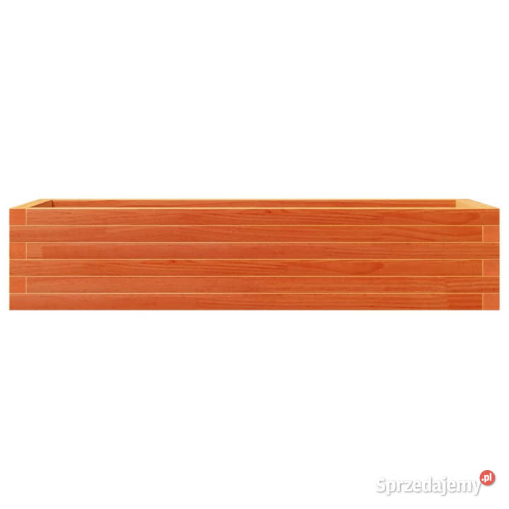 Donica ogrodowa woskowy brąz 110x40x23 lite Warszawa