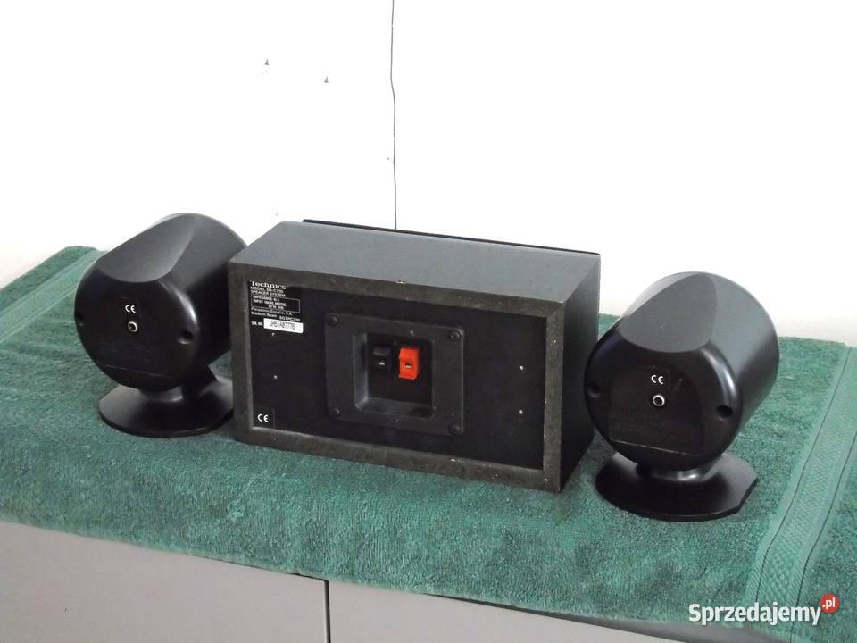 Kolumny Technics centralna i surondy sprawne