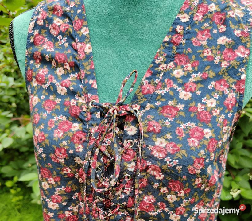 Kwiatowa bluzka top Vero Moda S 36 kwiaty floral Rozmiar 36(S) zachodniopomorskie Szczecin