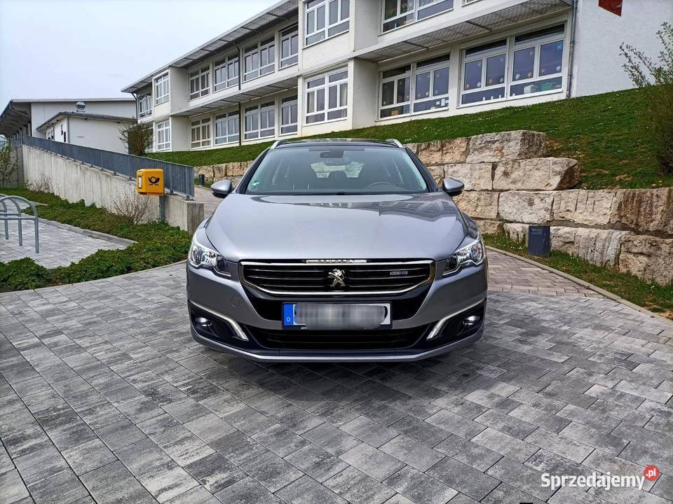 PEUGEOT 508 SW LIFT PANORAMA HAK NAVI 2KPL ALU czujnik zmierzchu Tarnowskie Góry