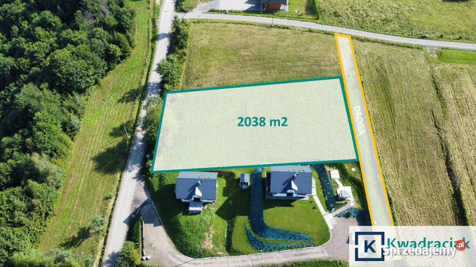 Działka Baligród Podgłębokie 2038m2