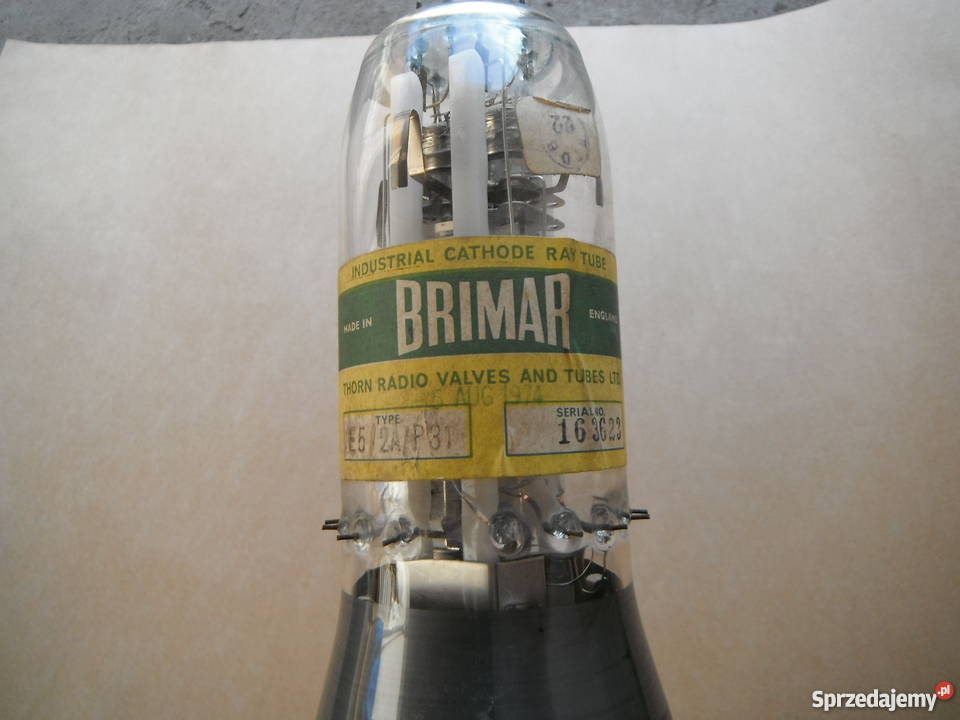 Lampa oscyloskopu Brimar SE52AP31 CV9337 mazowieckie Chlewiska