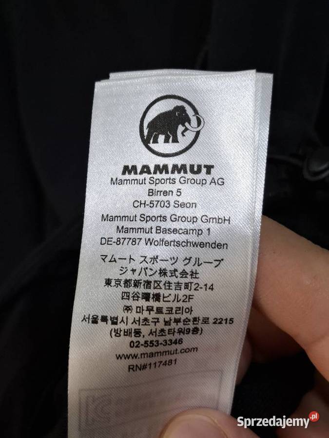 Mammut M Macun kurtka softshell Rozmiar M Kraków