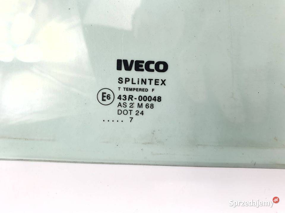 SZYBA TYŁ IVECO DAILY 50C35 2017R Pozostałe