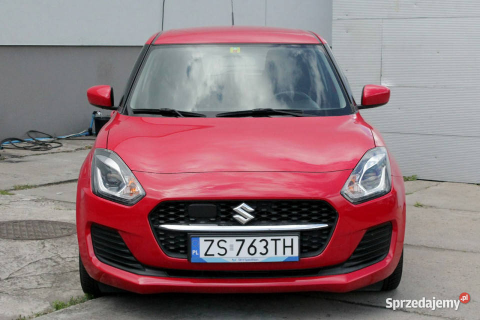 Suzuki Swift mild hybryd aktywny tempomat VI Zarejestrowany w Polsce Szczecin