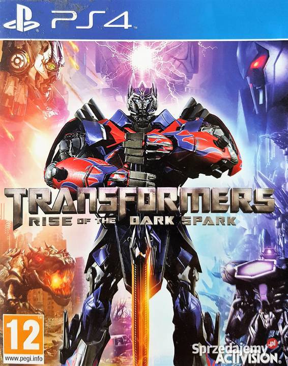 TRANSFORMERS RISE OF THE DARK SPARK PLAYSTATION Kraków