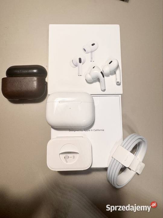 AirPods Pro 2nd gen komplet stan idealny etui Katowice sprzedam