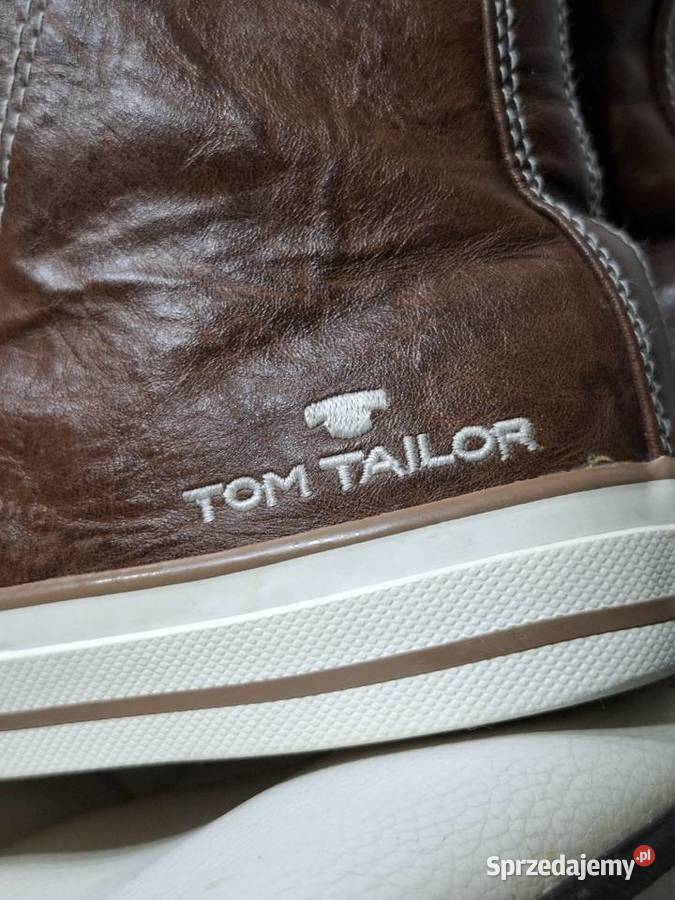 Tom Tailor 37 ocieplane buty tenisówki trampki
