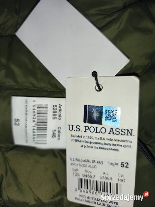 Nowa kurtka zimowa us polo 52 mazowieckie Legionowo