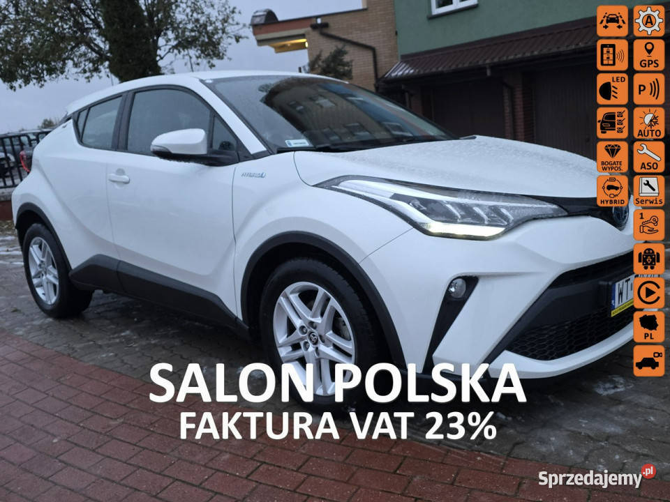 Toyota CHR CHR 21r Salon Polska HYBRID Gwarancja tempomat sprzedam