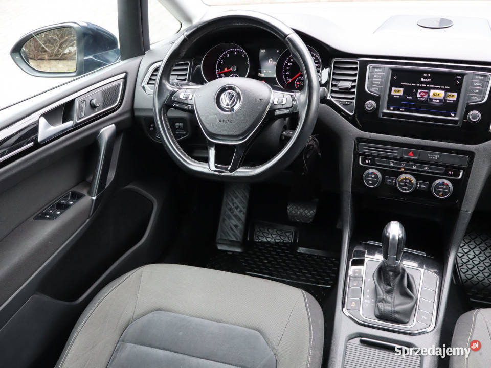 VW Golf Sportsvan 14 TSI łopatki zmiany biegów