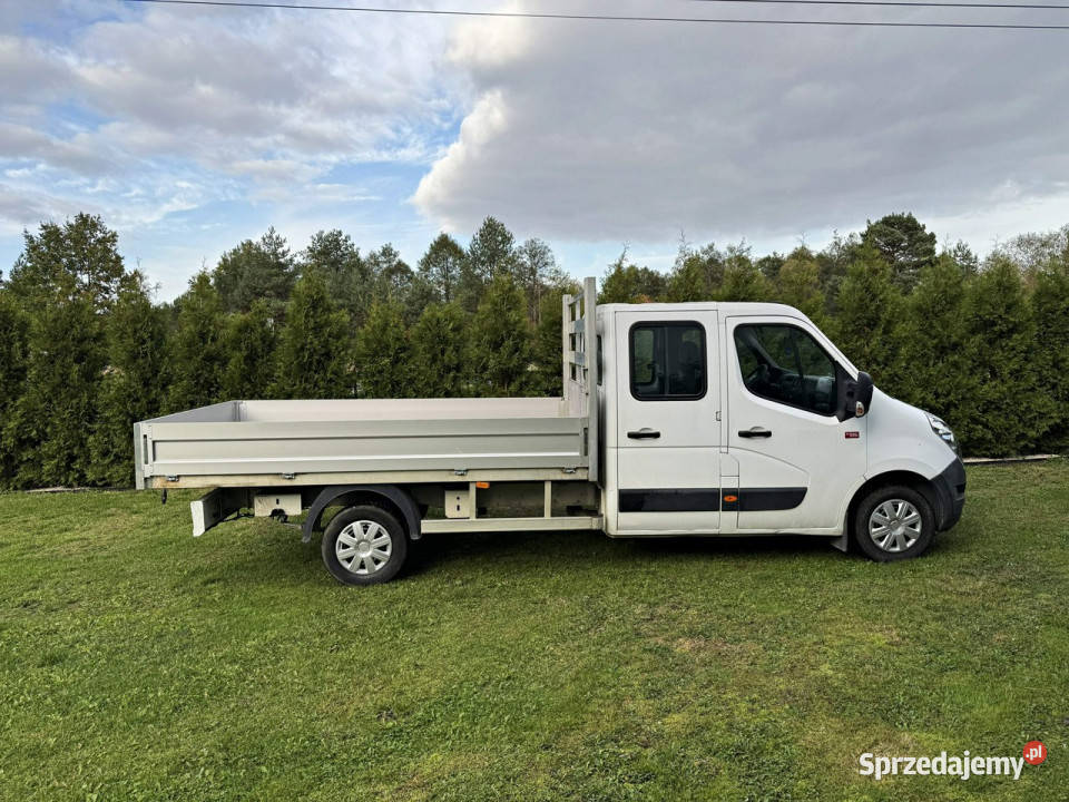 Renault Master 23 DCI 110 Doka 7 osób Klima wielofunkcyjna kierownica
