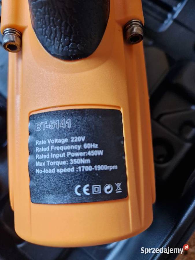 Klucz Udarowy Do Kół Elektryczny 2200w 800nm 12 Dom i Ogród Głogowa sprzedam