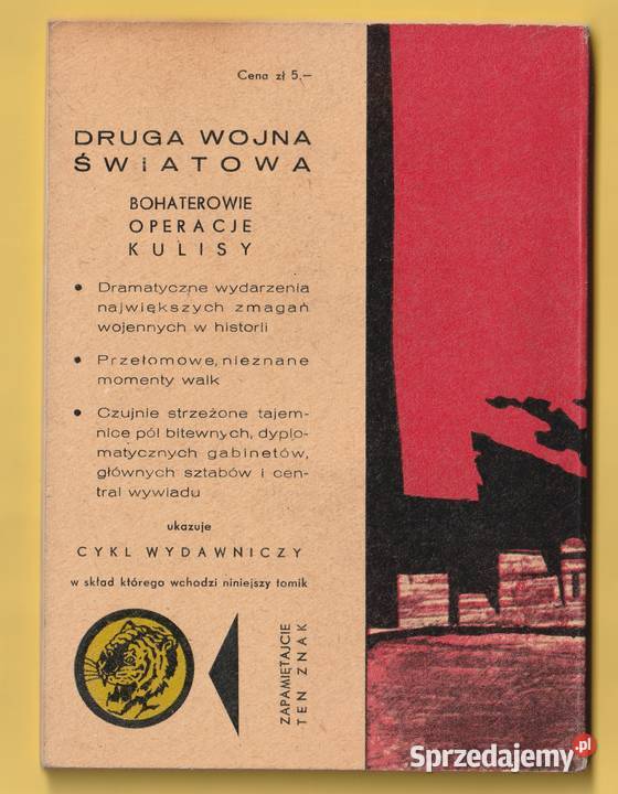 ŻÓŁTY TYGRYS MIASTO SIEDMIU DIABŁÓW 1965 Rok wydania 1965 Łódź