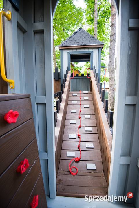 Zamek rycerski DREWNIANY PLAC ZABAW dzieci PZ19 podkarpackie Rzeszów sprzedam