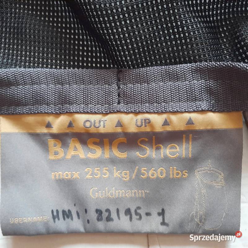 Guldmann basic Shell 255560Lbs nosidło do łódzkie Łódź