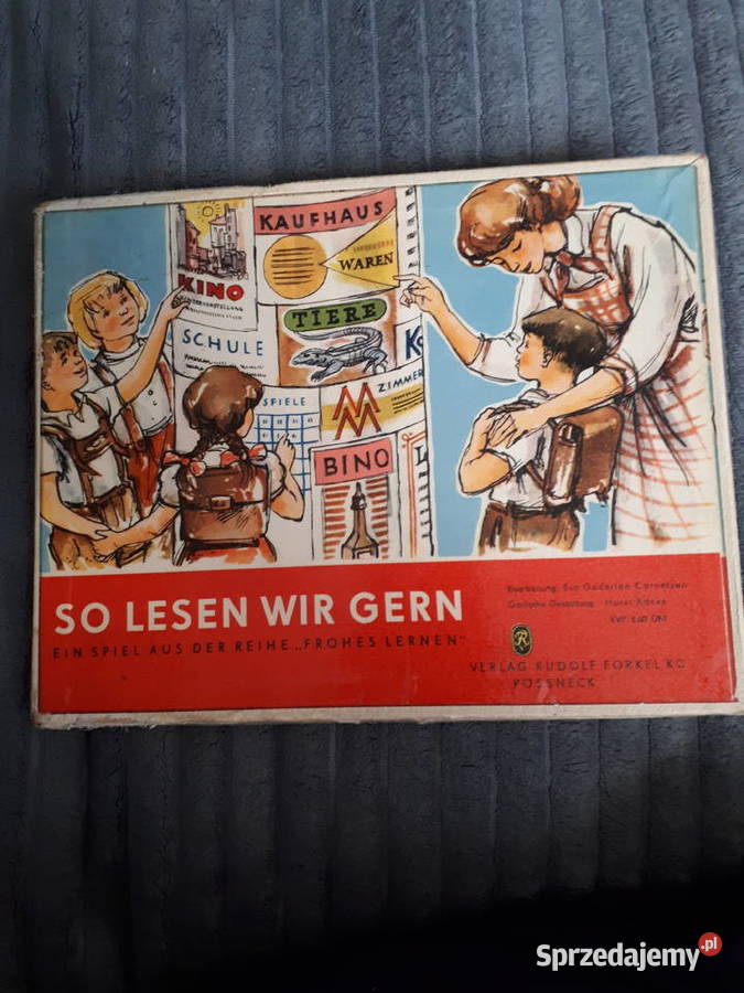 So Lesen Wir Gern Gra ćwicząca czytanie Pruszków