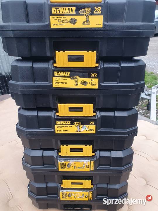 NOWA Skrzynka DeWalt XR TSTAK wiertarka Kraków