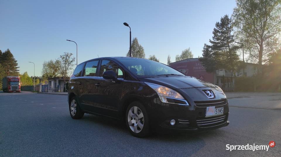 Peugeot 5008 2011 r 16 HDI klima sprawna 6 czujnik deszczu Chodzież