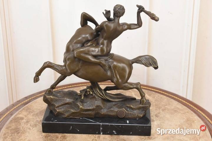 Rzeźba Z Brązu Walka Centaura Figura Na małopolskie Kraków