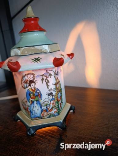 Vintage lampka porcelanowa perfumeryjna lata Olsztyn