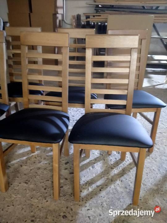 Nowoczesne krzesła bukowe