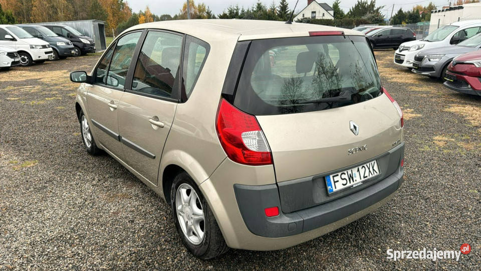 Renault Scenic gaz LPG klima zarejestrowany II lakier metallic wielkopolskie Zbąszyń