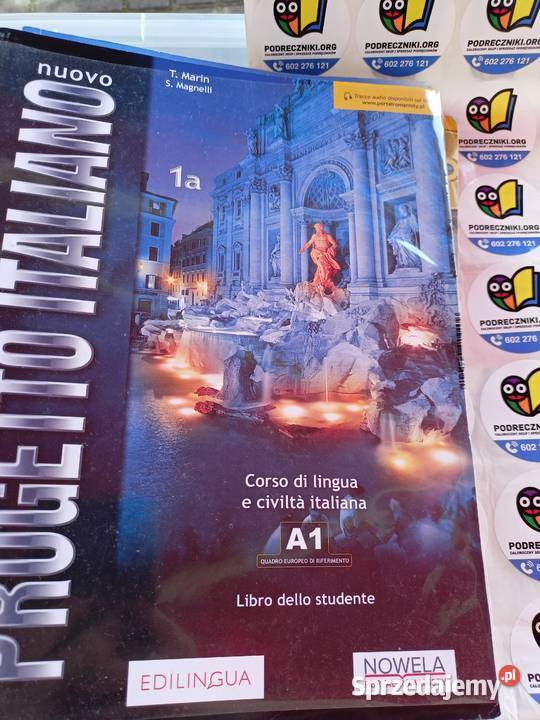 Nuovo Progetto italiano używane podręczniki mazowieckie Warszawa