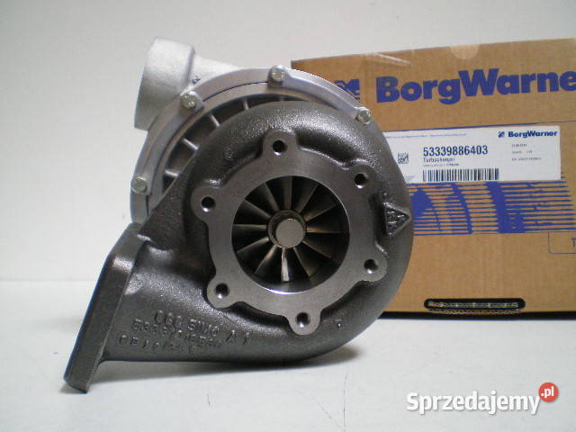 Nowa turbosprężarka BorgWarner KKK 53339886403 ciężarowe Siedlce