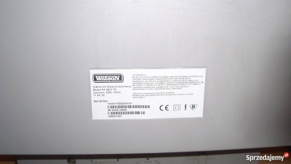 Sprzedam telewizor Watson Gdańsk