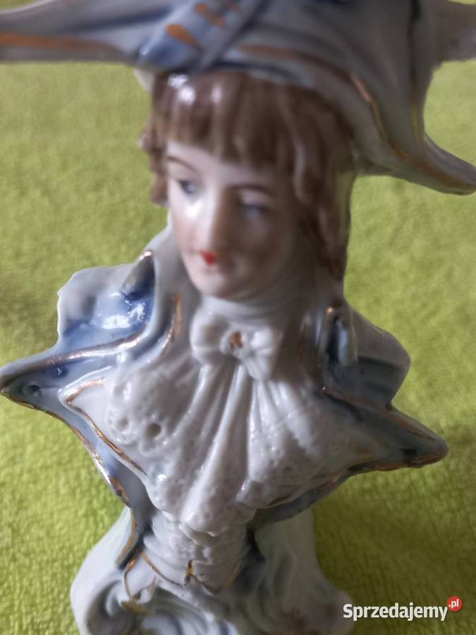 Figurka porcelanowa popiersie mężczyzny Porcelana i szkło Toruń sprzedam