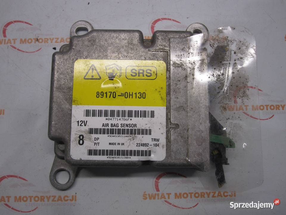 TOYOTA AYGO moduł AIRBAG 891700H130 osobowe Kielce sprzedam