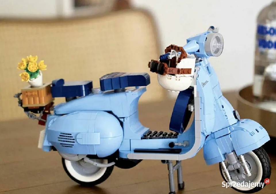 Klocki skuter VESPA 125 Piaggio rzymskie wakacje Klocki Pobiedziska