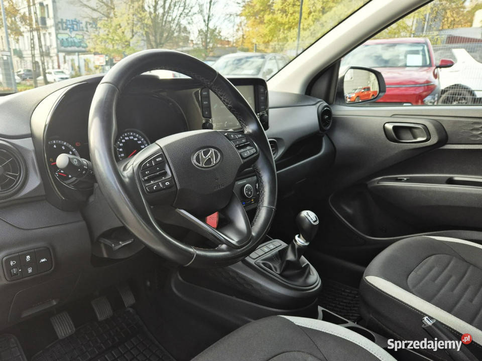 Hyundai i10 Hyundai i10 12 Pb 84 MODERNTECH biały Łódź sprzedam