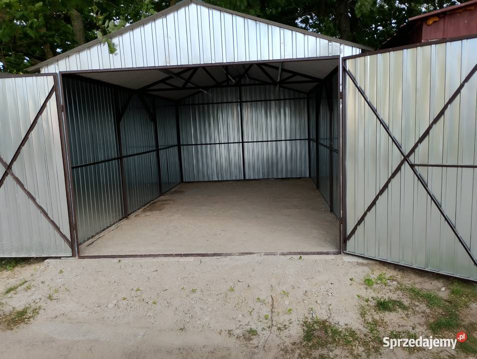 Garaż blaszany Łukowskiej blacha podlaskie