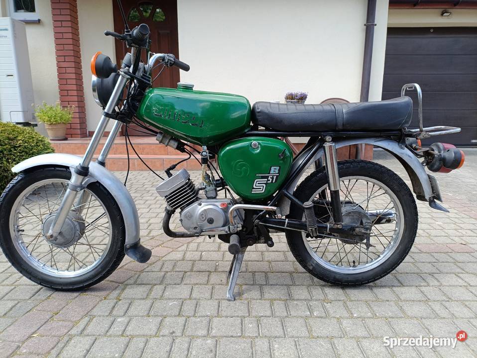 Simson S51 zarejestrowany łódzkie Sieradz