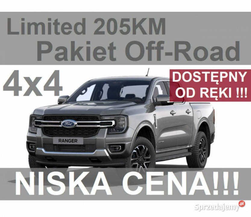 Ford Ranger Limited 205 4x4 OffRoad Technology Szczecinek