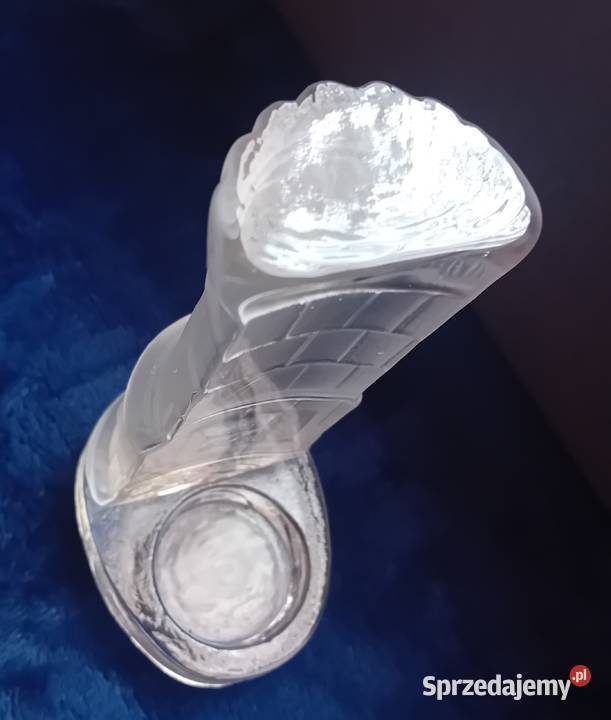 Kryształowy świecznik Tealight w formie pieca Koźminek