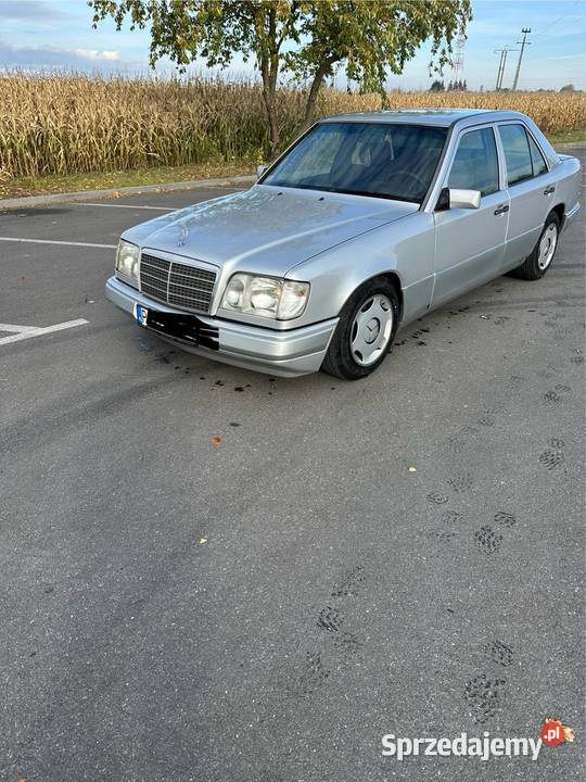 Mercedes Benz E 124 25 D sprowadzony wielkopolskie Ludwina