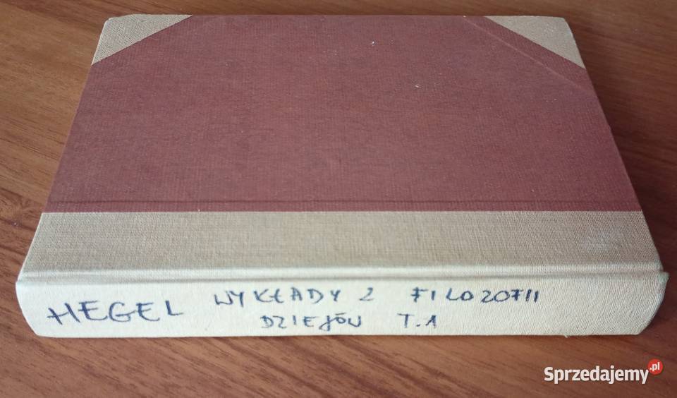Wykłady z filozofii dziejów 1 Hegel Biblioteka Gdańsk sprzedam