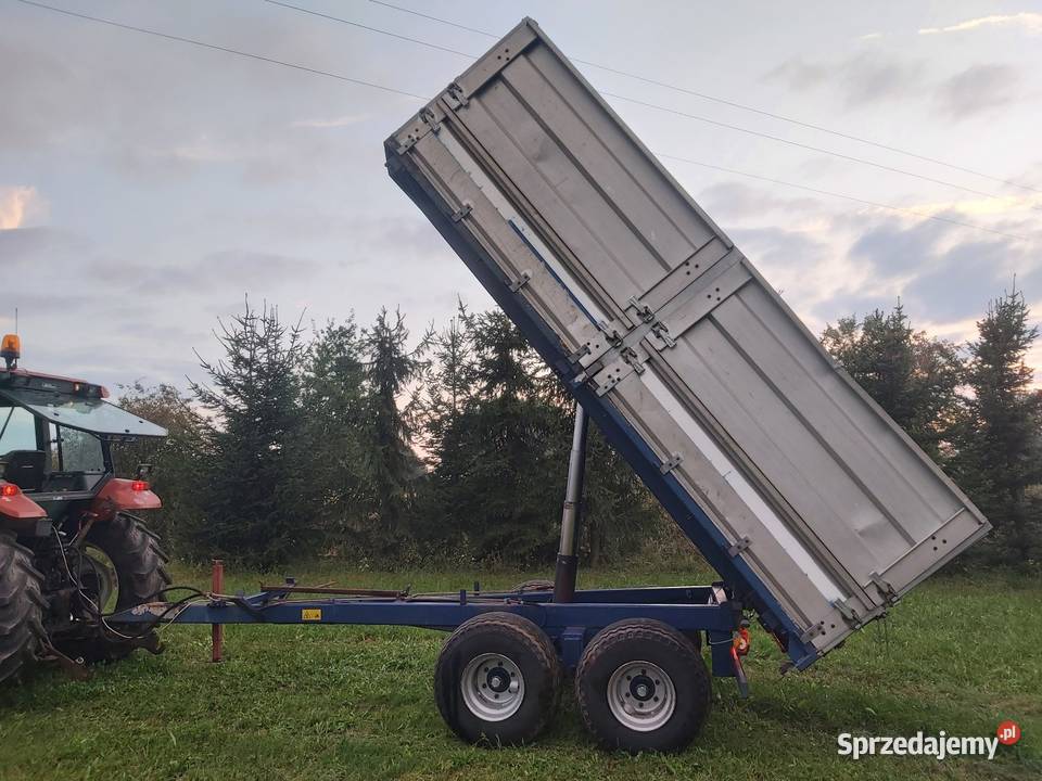 Przyczepa wywrotka tandem Husqvarna prod 1997 Jabłonowo Pomorskie
