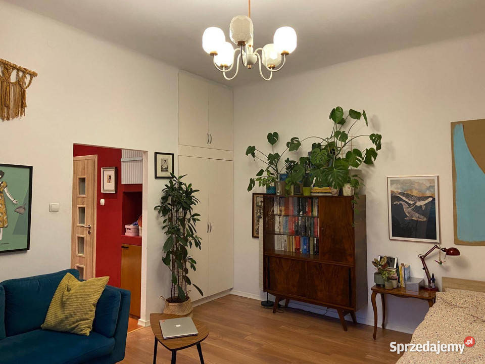 Klimatyczne 34m2 w kamienicy z ogrodem Mokotów Warszawa