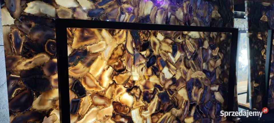 Luksusowa płyta dekoracyjna Agat Blue Lace Wrocław