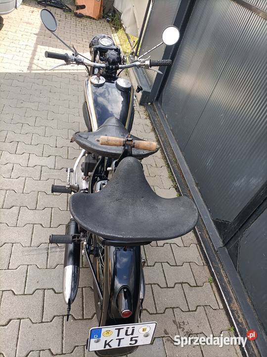 DKW NZ 250 1938r z dokumentami Padniewko