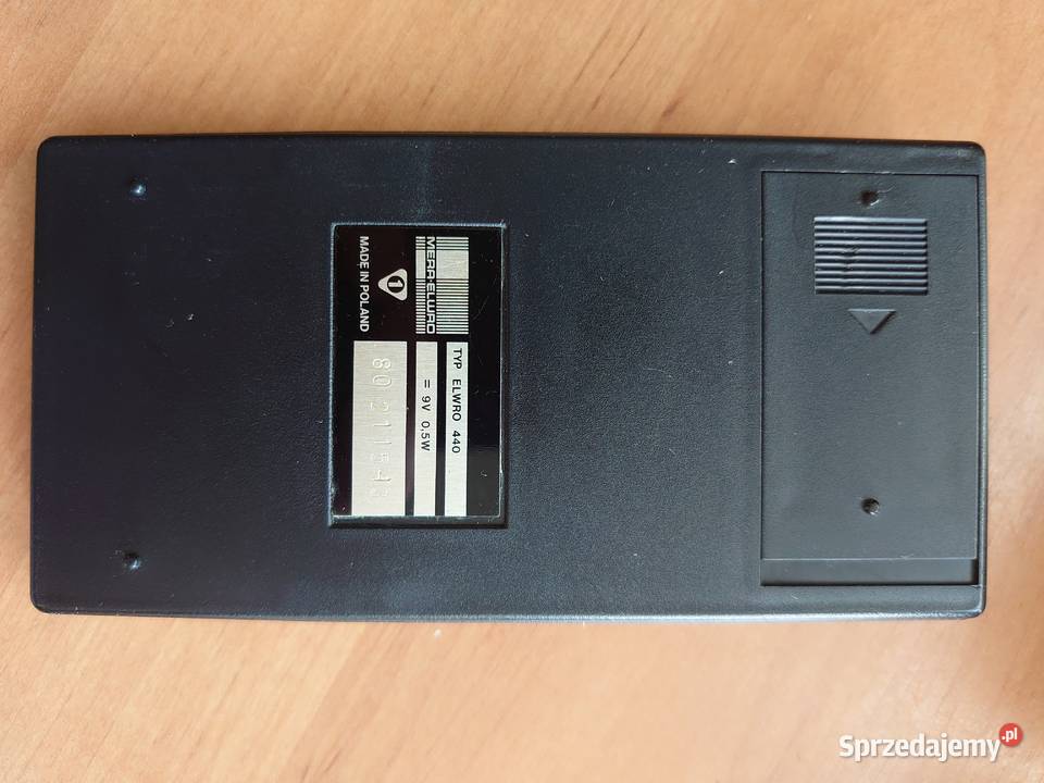 Kalkulator Bolek Elwro 440 dolnośląskie Wrocław