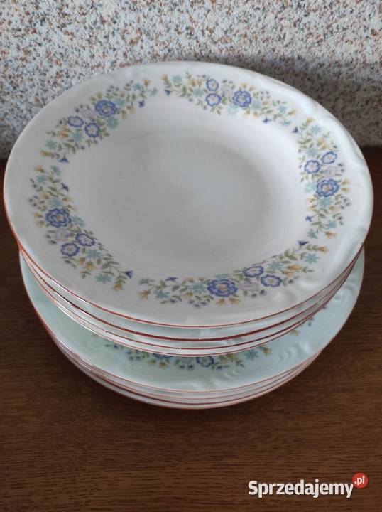 zestaw obiadowy kolekcjonerski porcelana Kielce