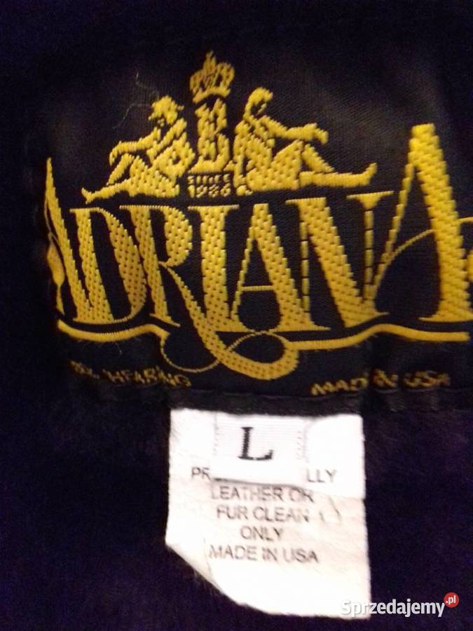 Bezrekawnik skorzany damski L podlaskie Grajewo