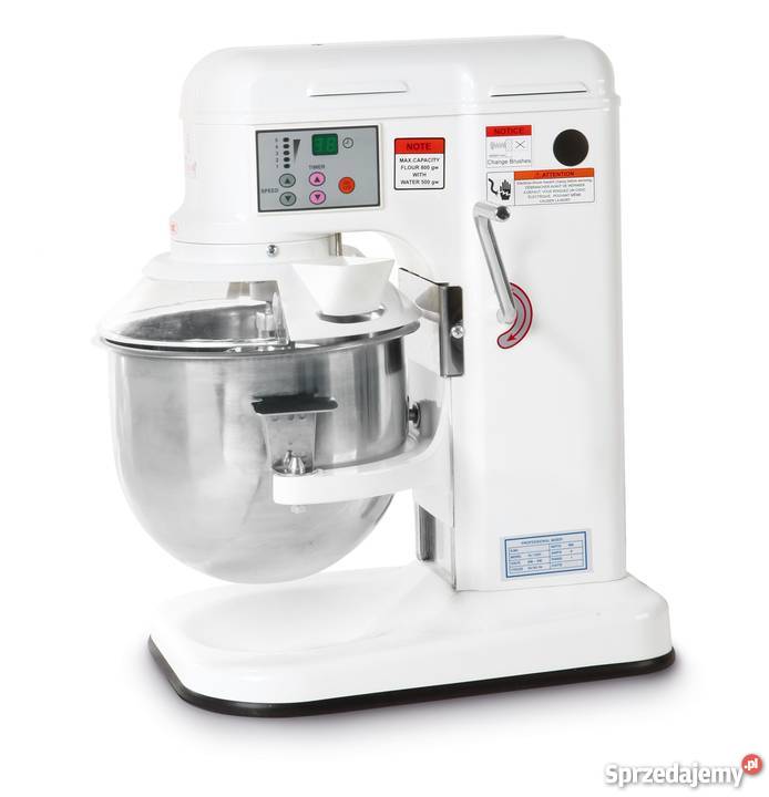 Mikser planetarny dzieżą 665L 3 końcówki Hendi Poczesna